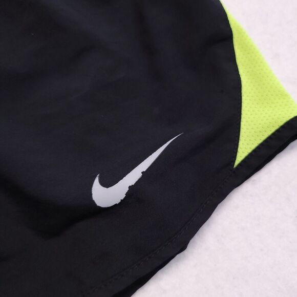 Nike Dri-Fit Athletic Drawstring Running Shorts Womens Size Small S Black Multi - Picture 6 of 9